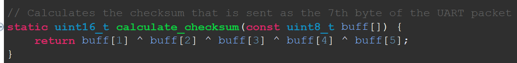 code calculate_checksum